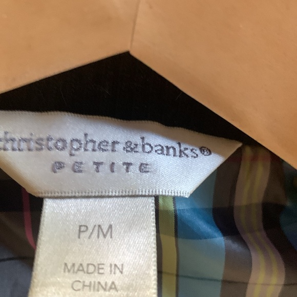 Christopher & Banks Multi Color Vest—Size PM - Picture 5 of 8